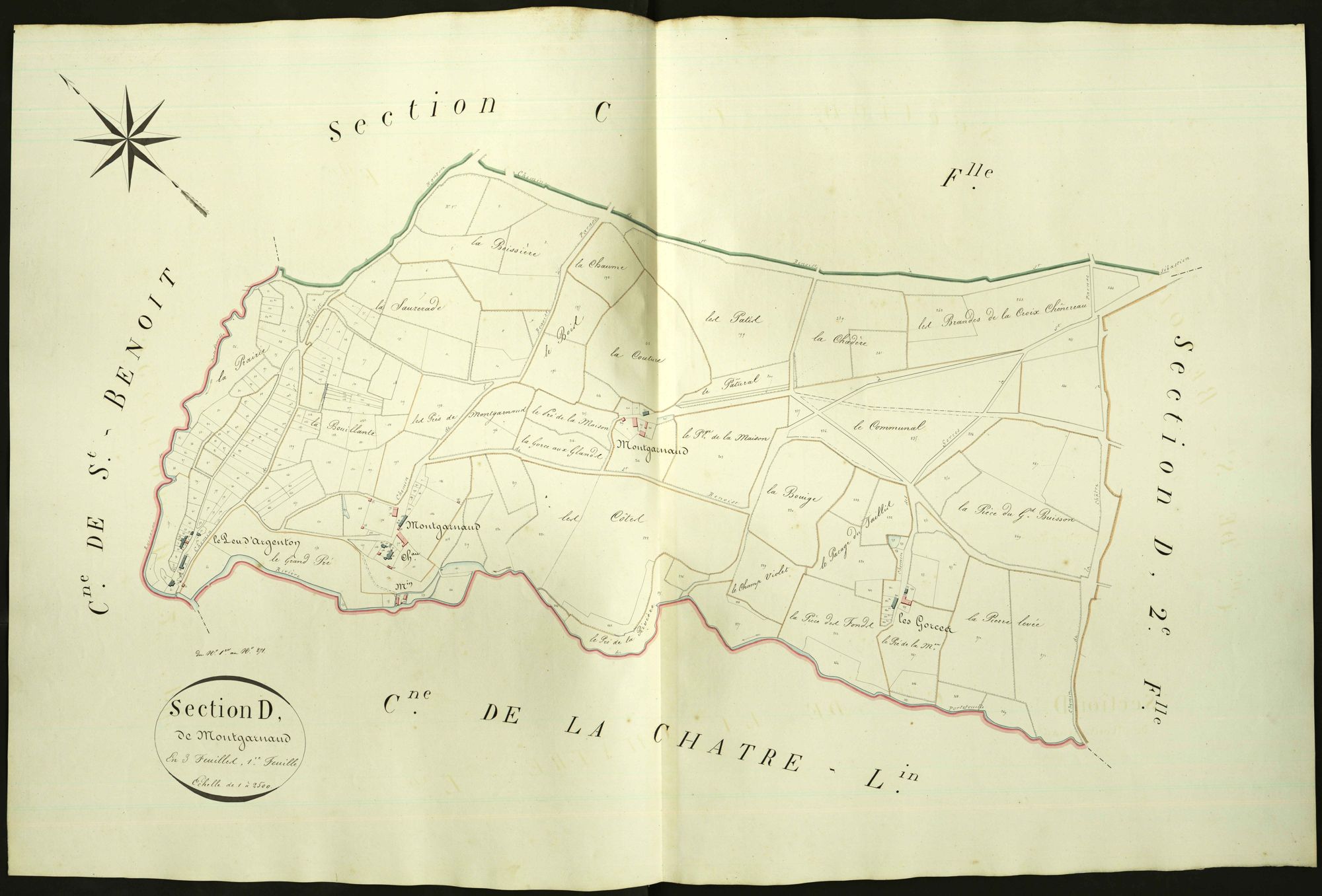 Parnac - Section D1, dite de Montgarnaud.