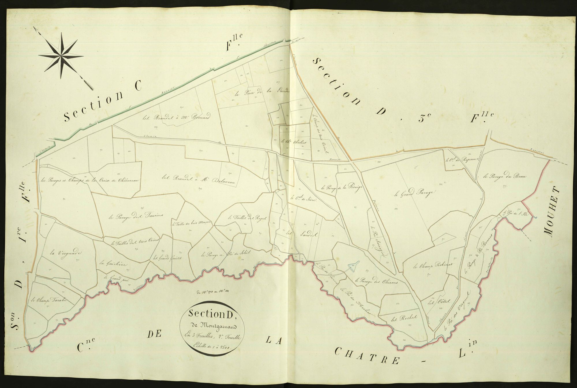 Parnac - Section D2, dite de Montgarnaud.