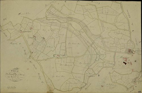 Parnac - Section C2, dite du Bourg.