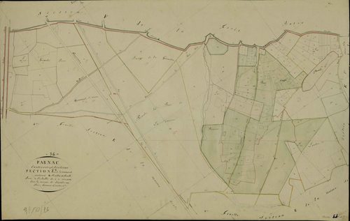 Parnac - Section E1, dite de la Maison seule.