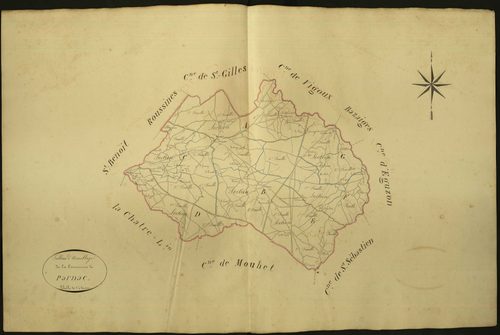 Parnac - Tableau d'assemblage.