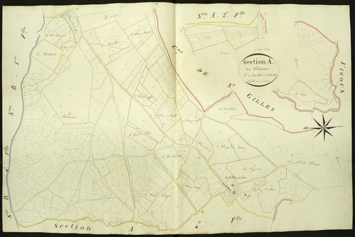 Parnac - Section A3, dite du Château.