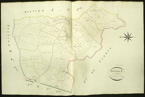 Parnac - Section A4, dite du Château.