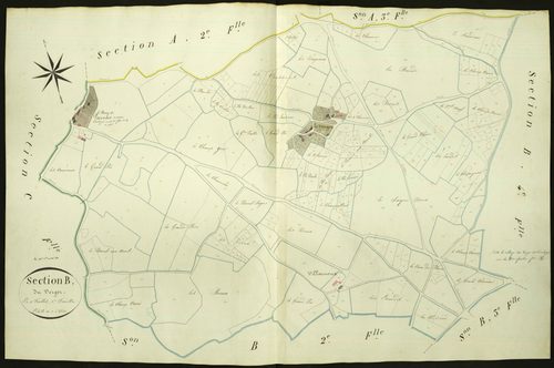 Parnac - Section B1, dite du Verger.