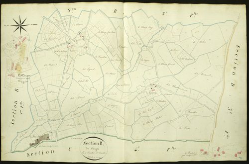 Parnac - Section B2, dite du Verger.