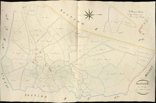 Parnac - Section B3, dite du Verger.