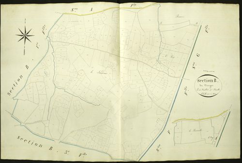 Parnac - Section B4, dite du Verger.