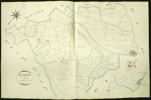 Parnac - Section C2, dite du Bourg.