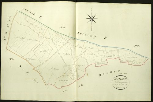 Parnac - Section D3, dite de Montgarnaud.