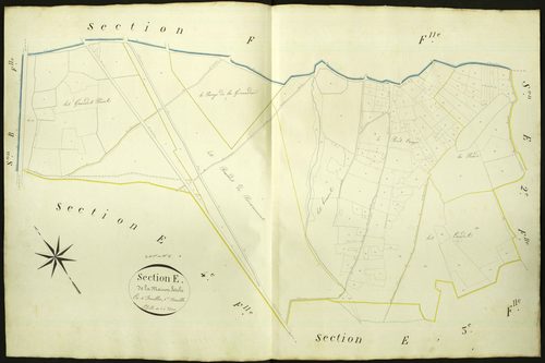 Parnac - Section E1, dite de la Maison seule.