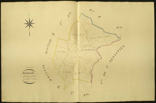 Parnac - Section E2, dite de la Maison seule.