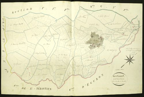 Parnac - Section F2, dite de la Foret bâtée.