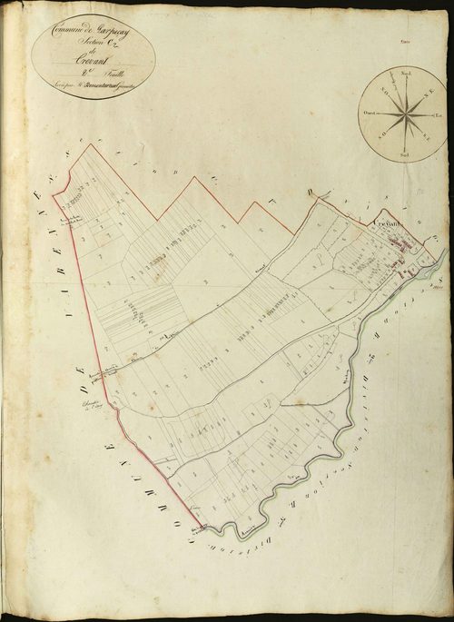 Parpeçay - Section C2, dite de Crévant.