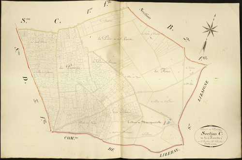 Paudy - Section C2, dite de La Ronde.