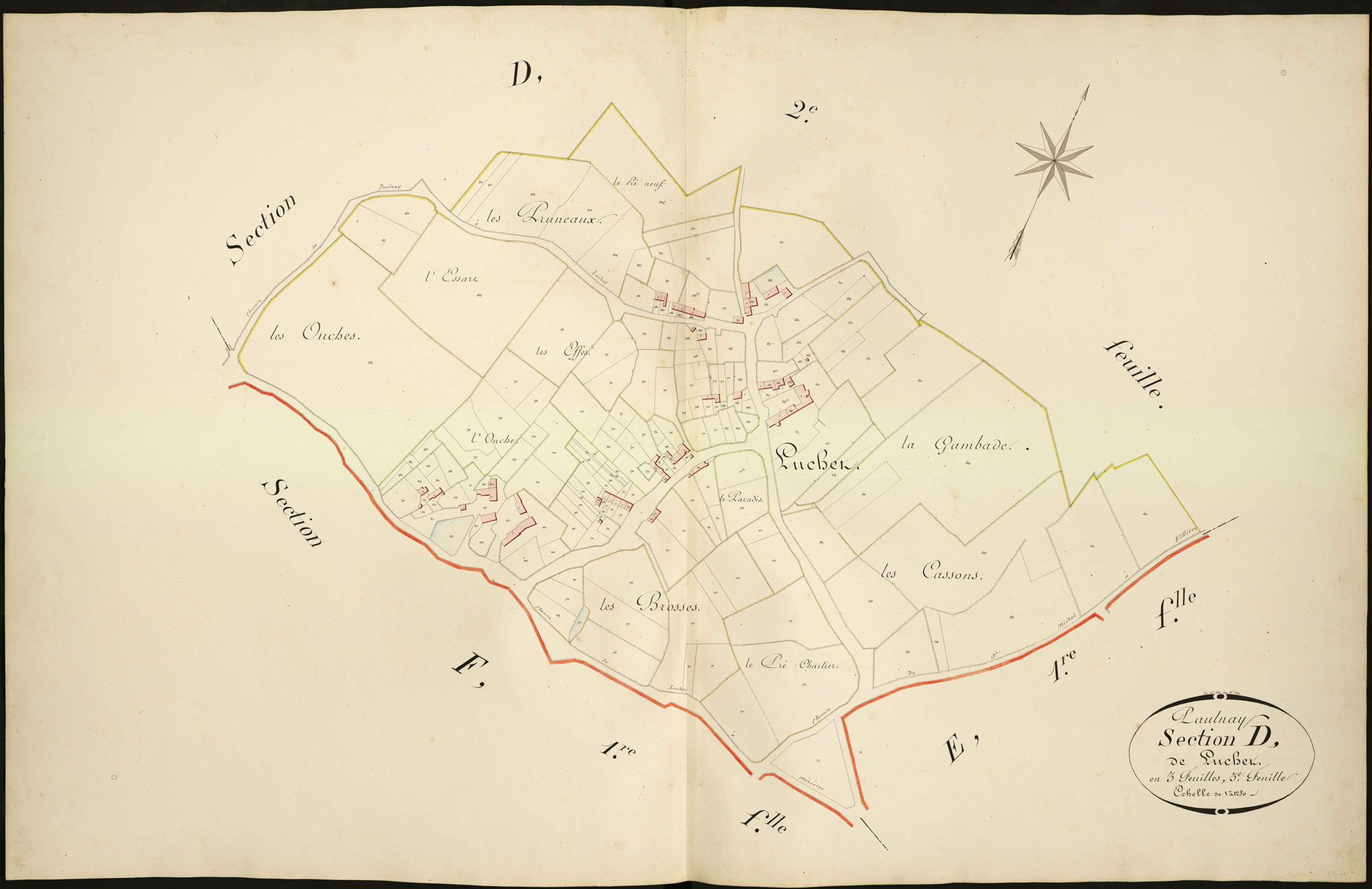 Paulnay - Section D3, dite de Luchet.
