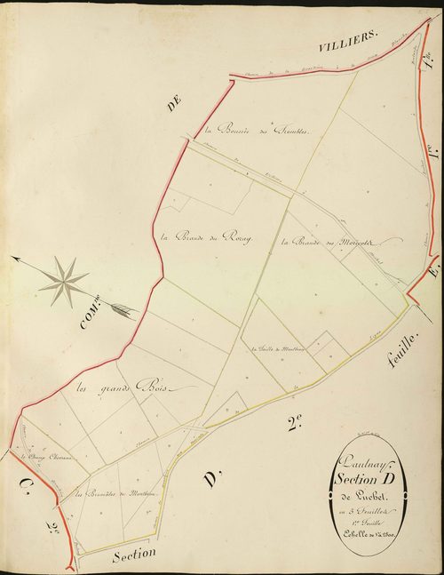 Paulnay - Section D1, dite de Luchet.