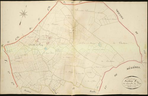 Paulnay - Section E1, dite de Touche de Lay.