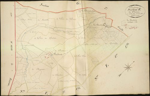 Paulnay - Section F3, dite de Claveau.