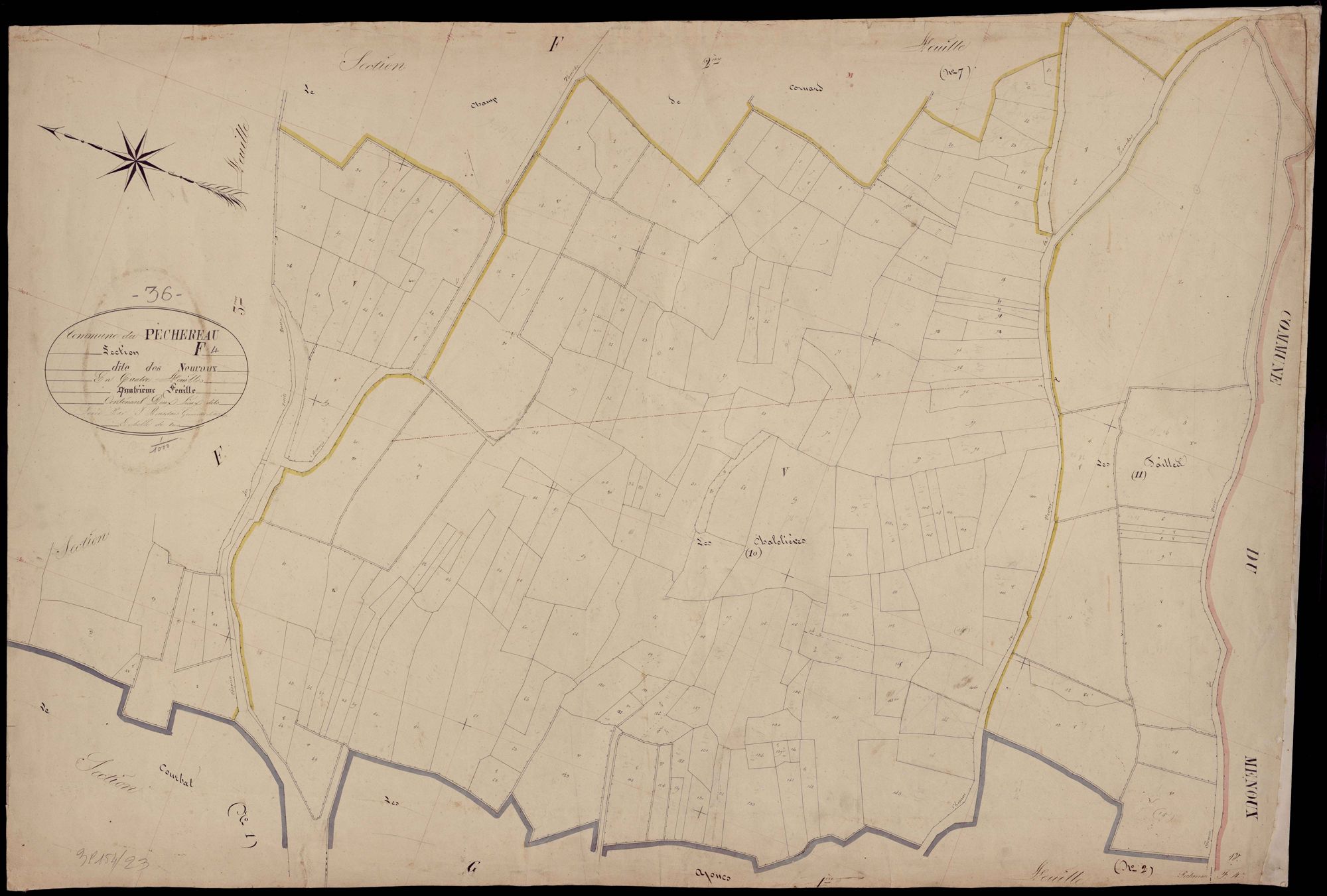 Péchereau - Section F4, dite des Neuraux.
