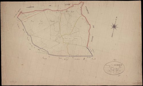 Péchereau - Section A, dite des Tibaux.
