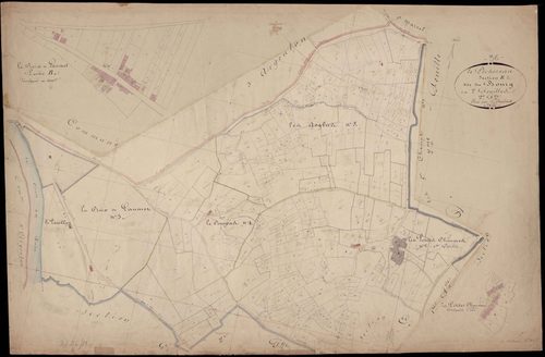 Péchereau - Section E2, dite du Bourg.
