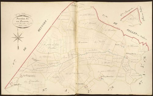 Pellevoisin - Section A1, dite des Coutons.