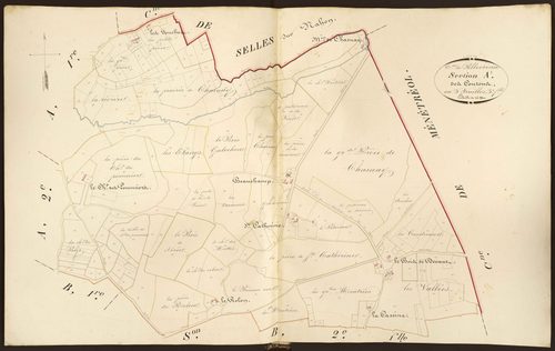 Pellevoisin - Section A3, dite des Coutons.