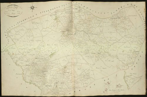 Pérassay - Section B2, dite du Bourg.