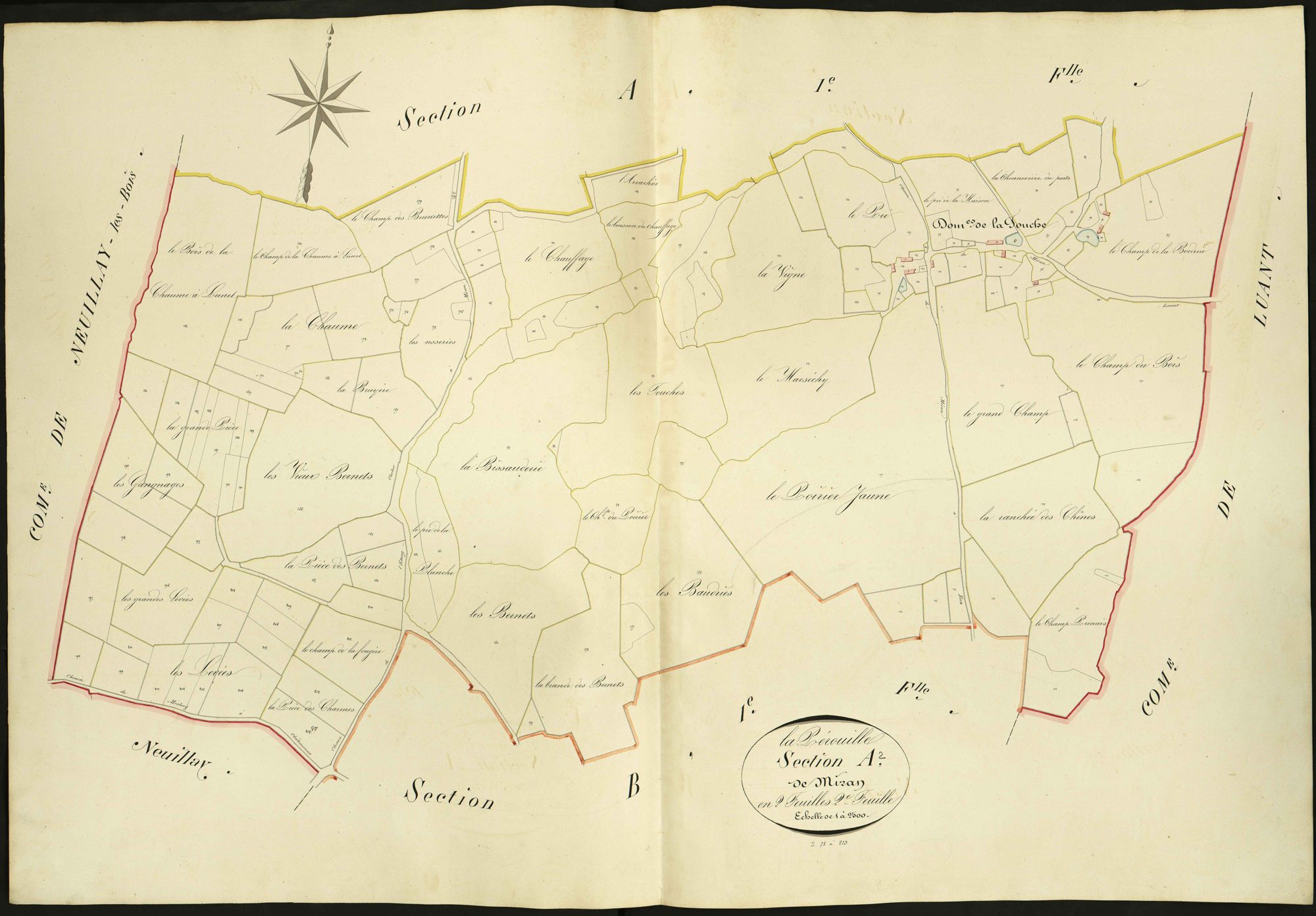Pérouille - Section A2, dite de Miran.