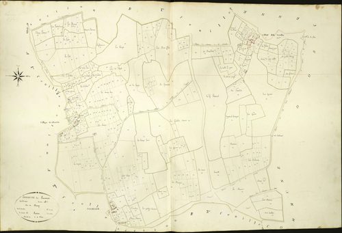 Pommiers - Section B2, dite du Bourg.