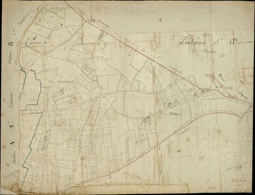 Poulaines - Section A1, dite des Palliers.