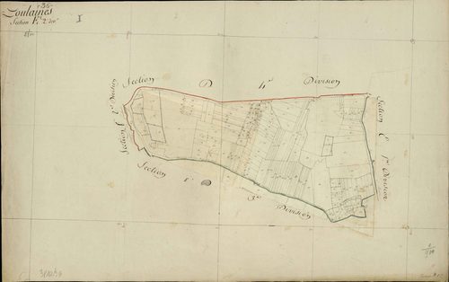 Poulaines - Section E2, [dite du Rouet].