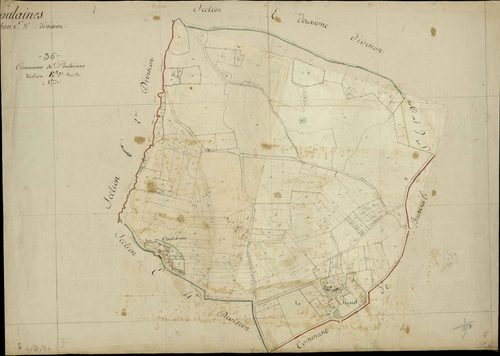 Poulaines - Section E3, [dite du Rouet].