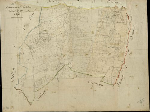 Poulaines - Section F2, [dite de Chambon].