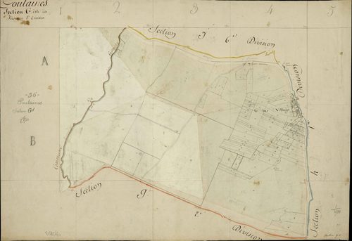 Poulaines - Section G1, dite des Idereaux.