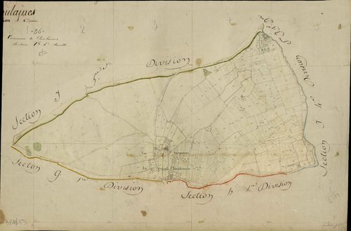 Poulaines - Section J6, [dite de Cungy].