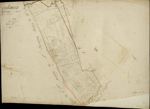 Poulaines - Section K1, dite de la Chapelle.