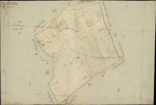 Poulaines - Section K3, [dite de la Chapelle].