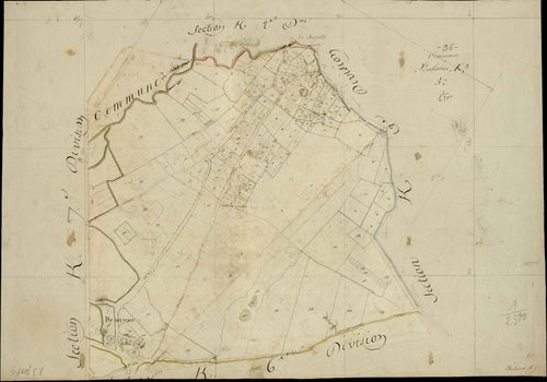 Poulaines - Section K5, [dite de la Chapelle].