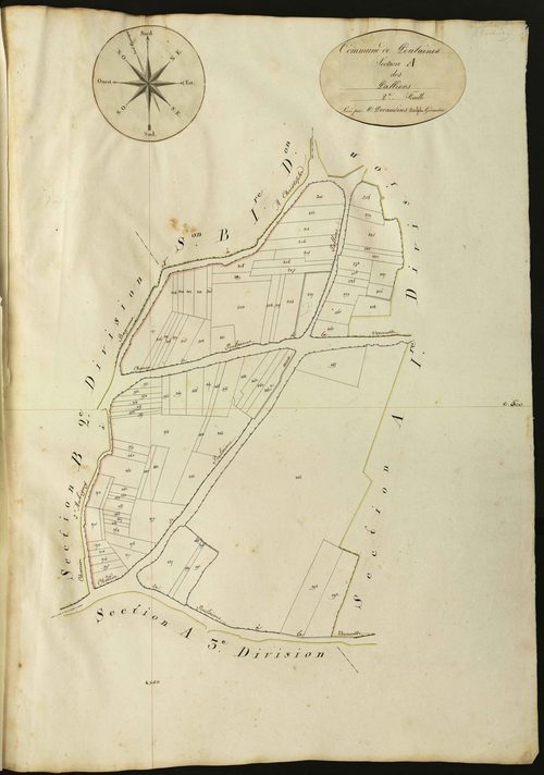 Poulaines - Section A2, dite des Palliers.