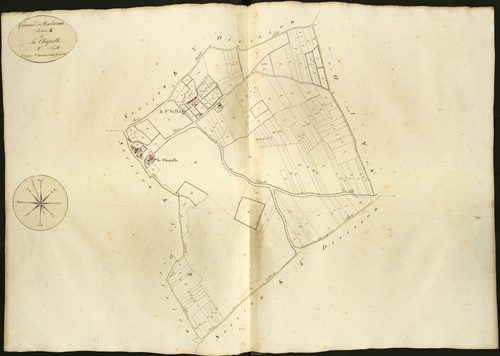 Poulaines - Section K3, dite de la Chapelle.