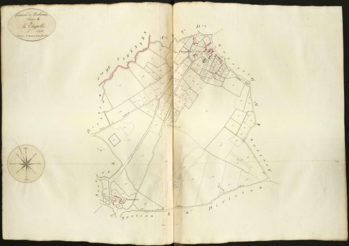 Poulaines - Section K5, dite de la Chapelle.