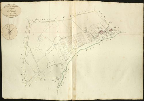 Poulaines - Section K6, dite de la Chapelle.
