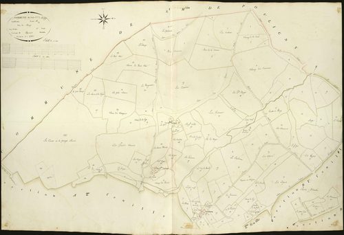 Pouligny-Notre-Dame - Section A1, dite du Bourg.