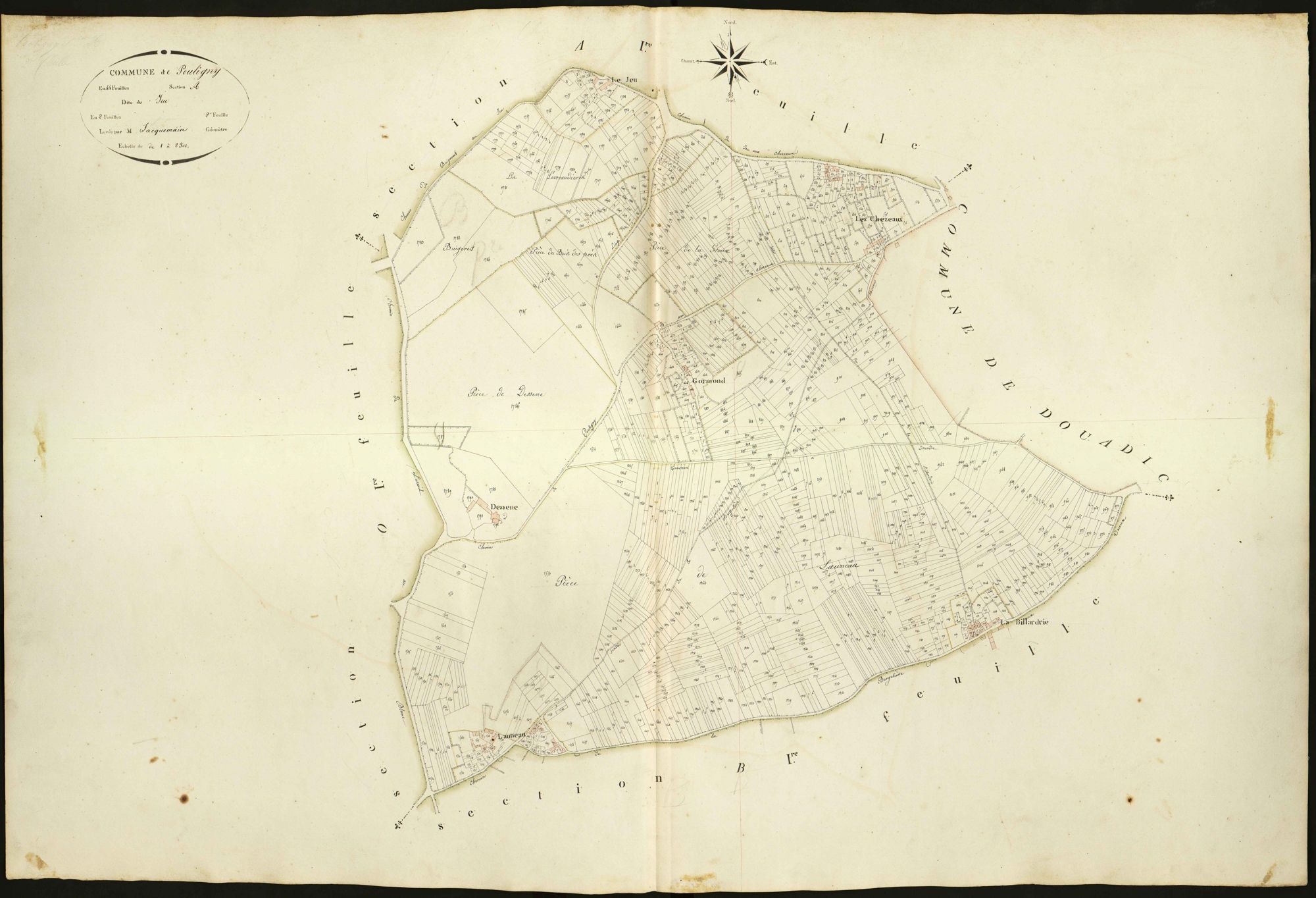 Pouligny-Saint-Pierre - Section A2, dite de Jeu.
