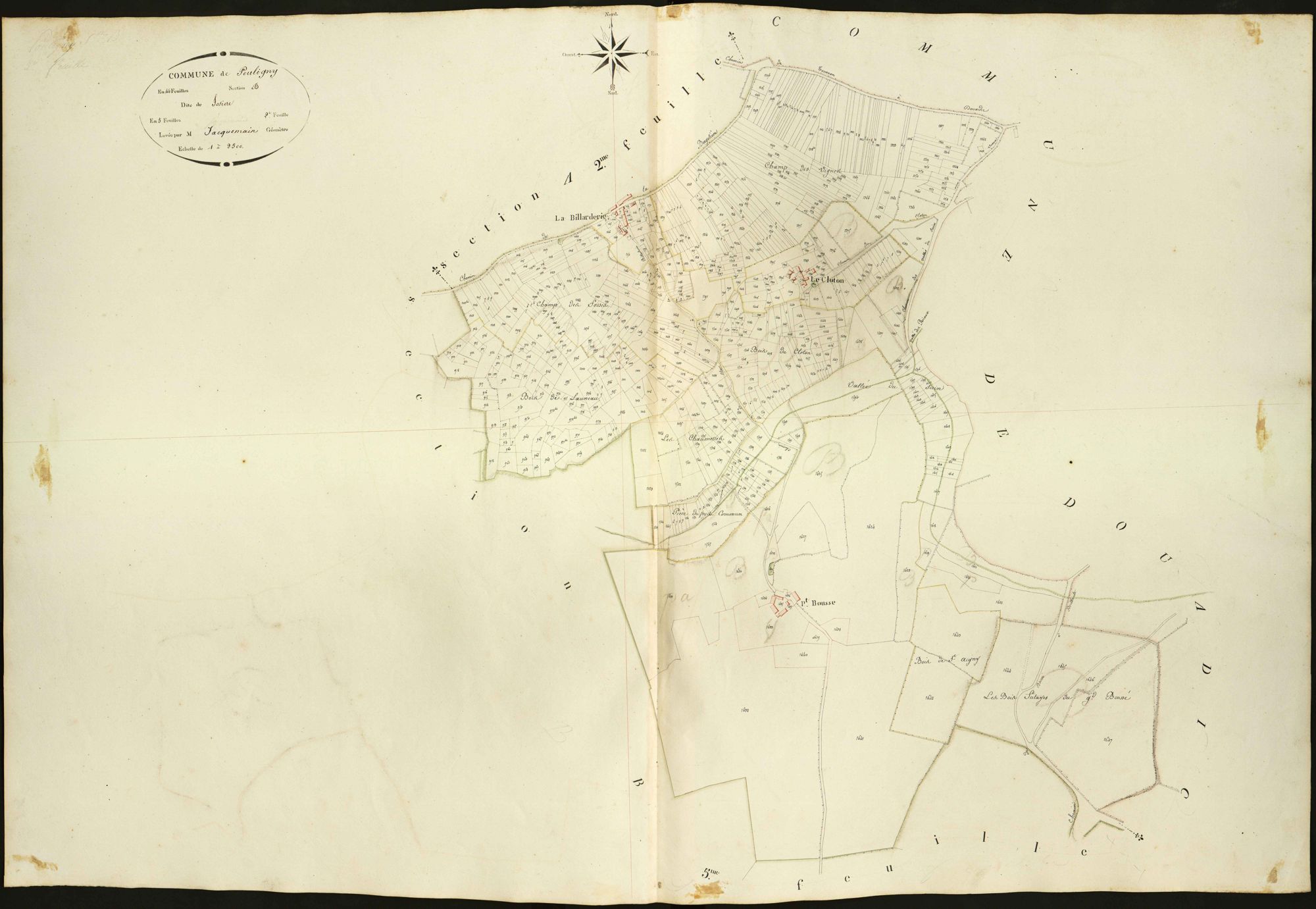 Pouligny-Saint-Pierre - Section B2, dite de Josière.