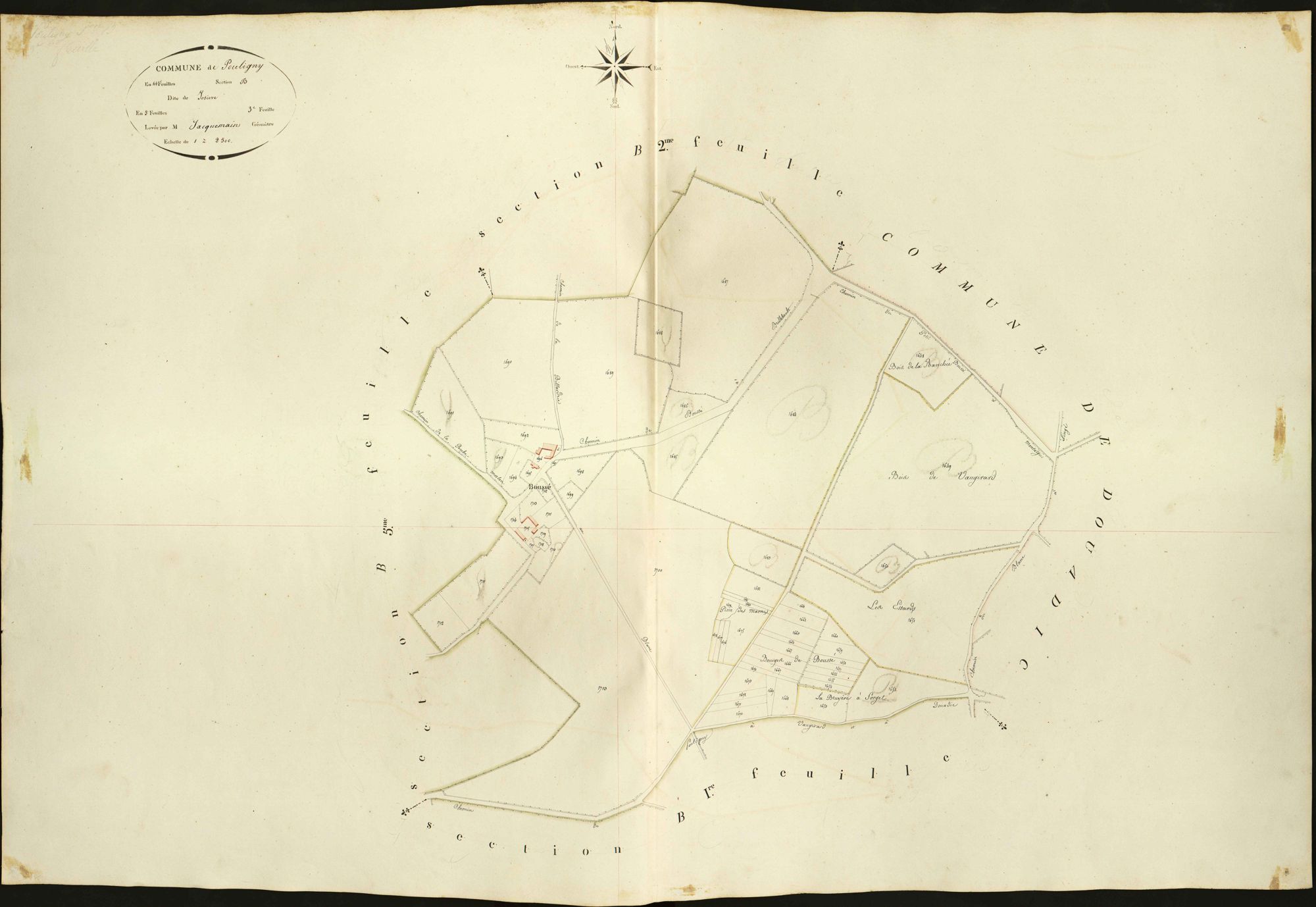 Pouligny-Saint-Pierre - Section B3, dite de Josière.