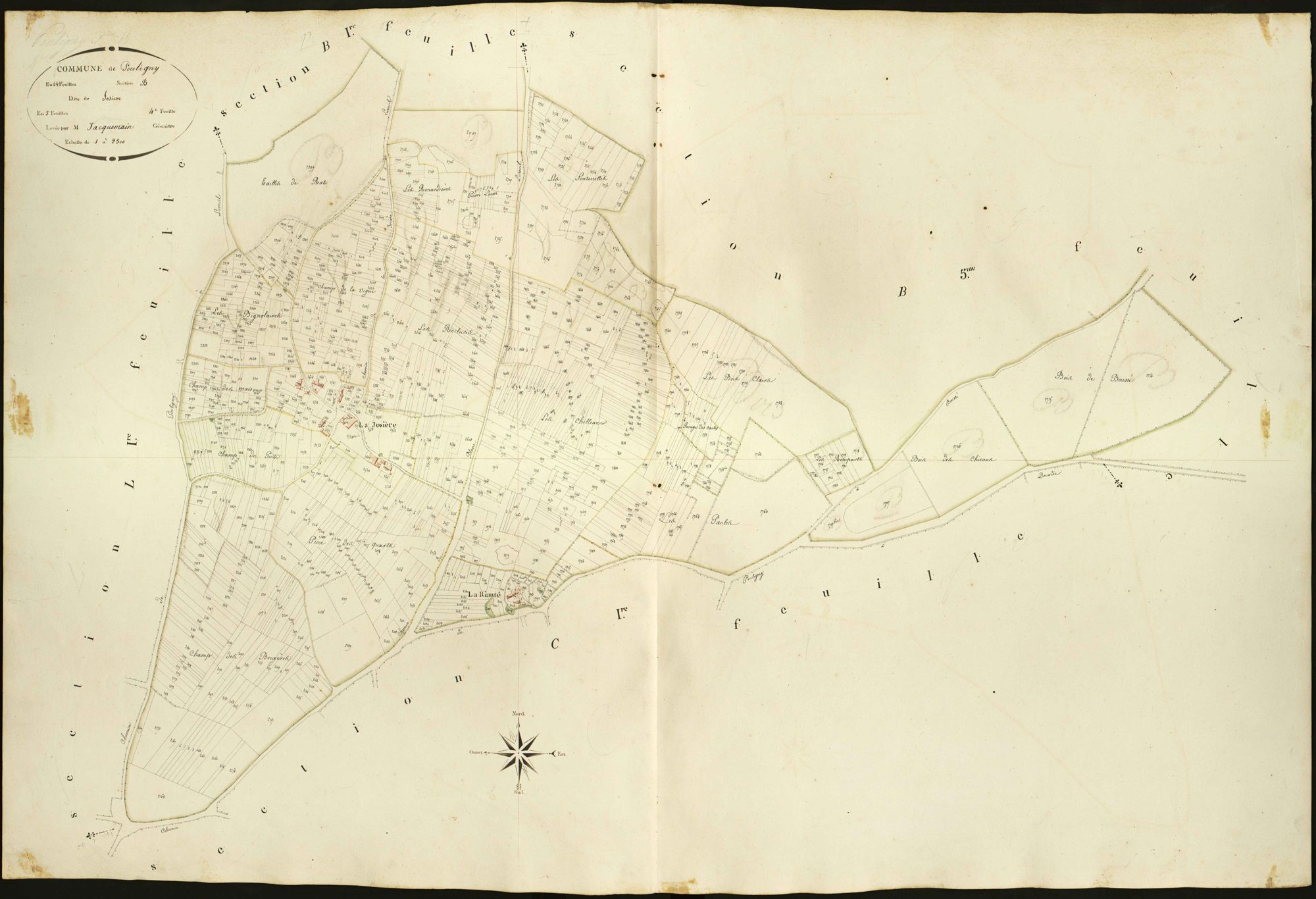 Pouligny-Saint-Pierre - Section B4, dite de Josière.
