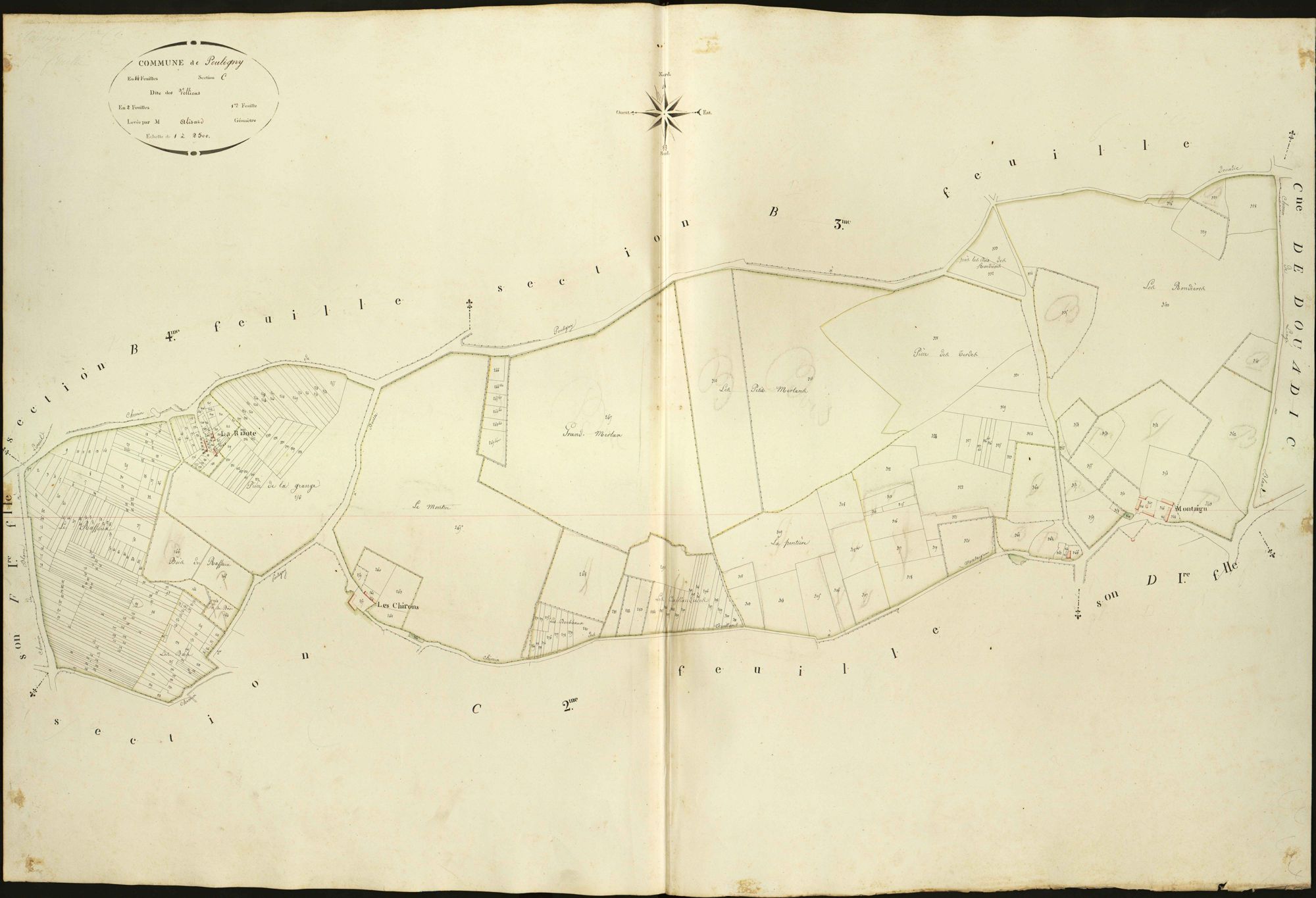Pouligny-Saint-Pierre - Section C1, dite des Vellions.
