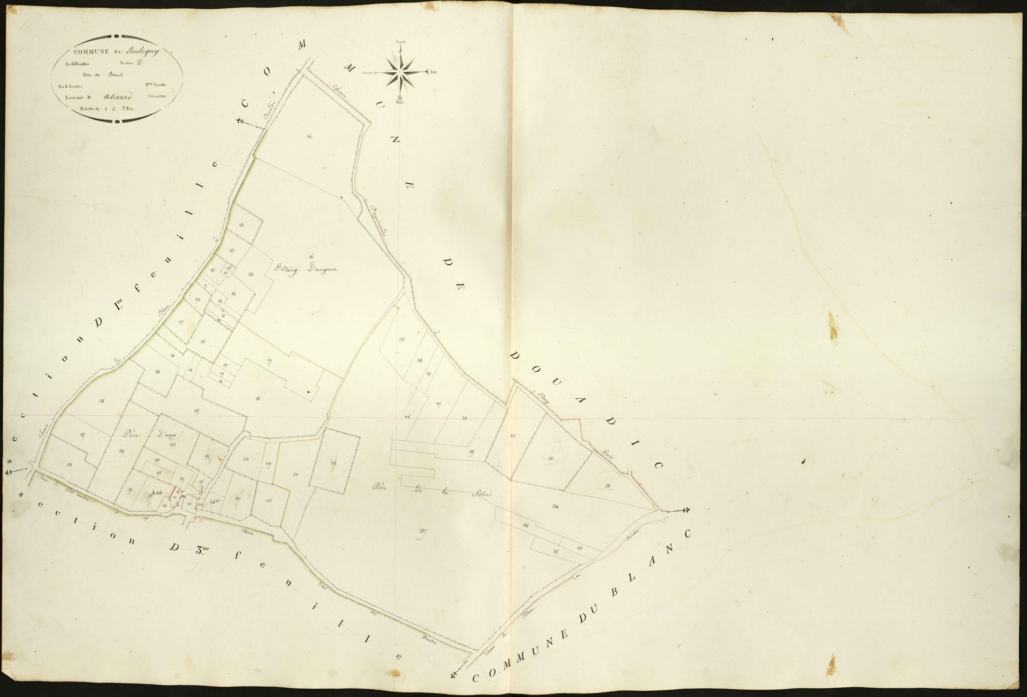 Pouligny-Saint-Pierre - Section D2, dite du Breuil.